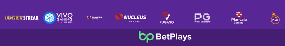 BetPlays Casino Game Providers
